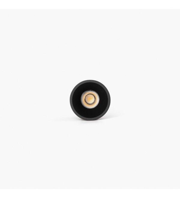 Tulipa Черный встраиваемый даунлайт 10W 24° 3000K CRI90 TRIAC