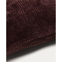 Vori чехол для подушки коричневого цвета из хлопка с эффектом помятости, 50 x 50 см
