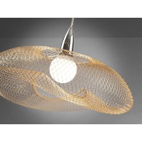 Подвесной светильник Forma 1L хром/золотой