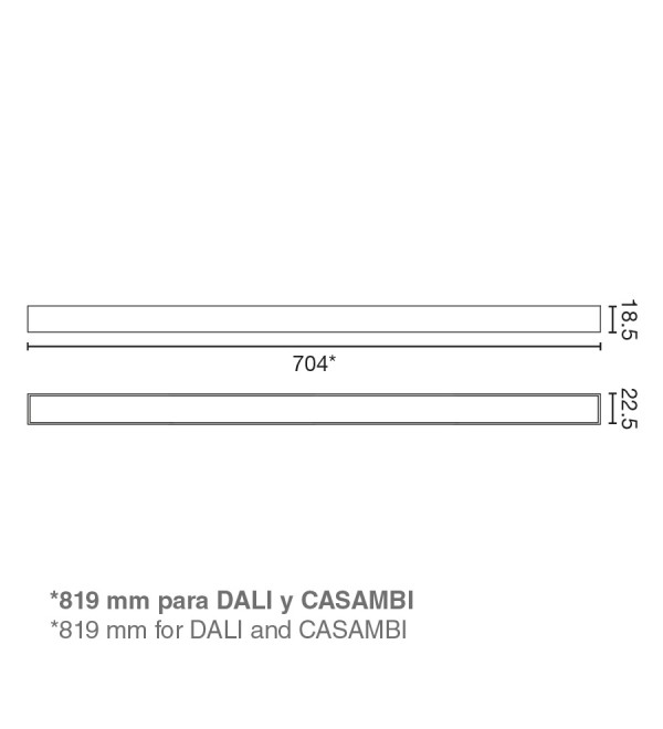 Трековый светильник NESO SLIM LINE-30 3000K черный