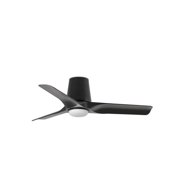 Потолочный вентилятор HEY TUB S Ш900mm черный 3 P LED 10W CCT