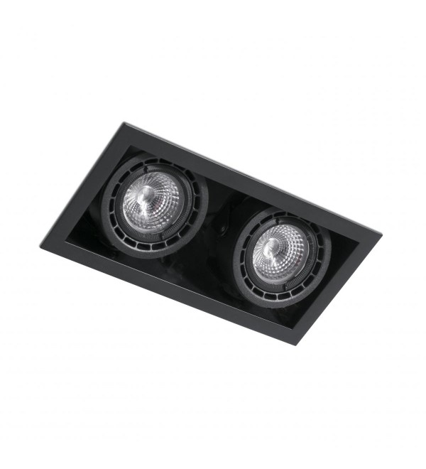 NANO COLIN-2  встраиваемый светильник с ЧЕРНОЙ РАМКОЙ LED 14 - 24W 2700K 56