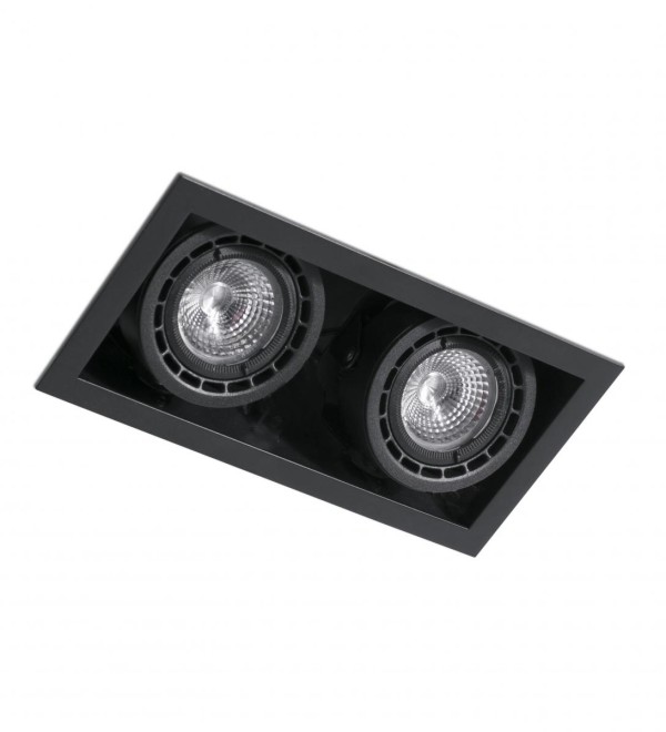 NANO COLIN-2  встраиваемый светильник с ЧЕРНОЙ РАМКОЙ LED 14 - 24W 2700K 56