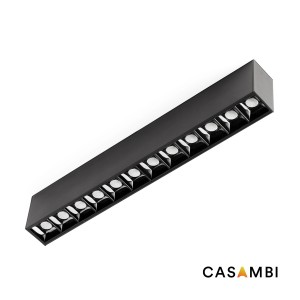 Светильник Neso Point 6 3000K 12° черный CASAMBI