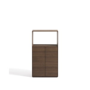 Стеллаж из шпона ореха Visala 60 x 106 см