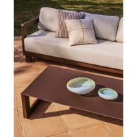 Ваза Nodila из белого стекла, 30 x 21 см