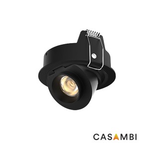 ALIA Встраиваемый светильник 8W черный 50є 2700K CASAMBI