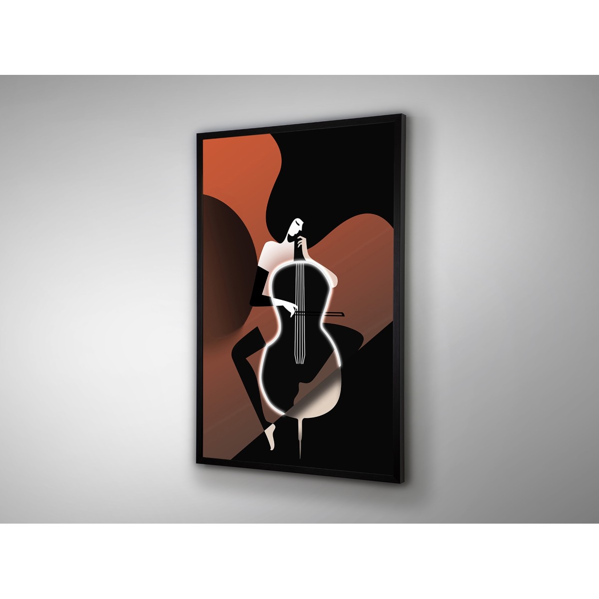 Картина Violonchelo LED 80X120