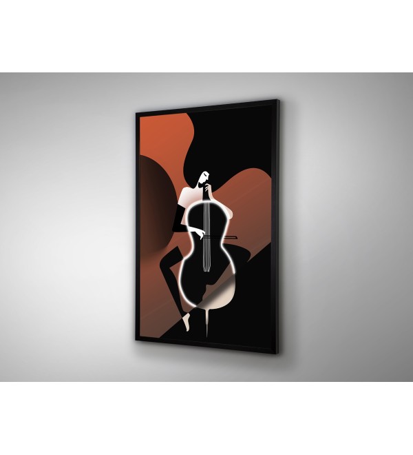 Картина Violonchelo LED 80X120
