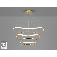 Люстра Naos 3L золотая D80