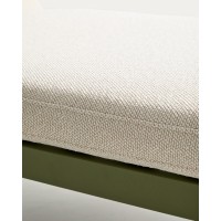 Шезлонг Kionia из зеленого алюминия