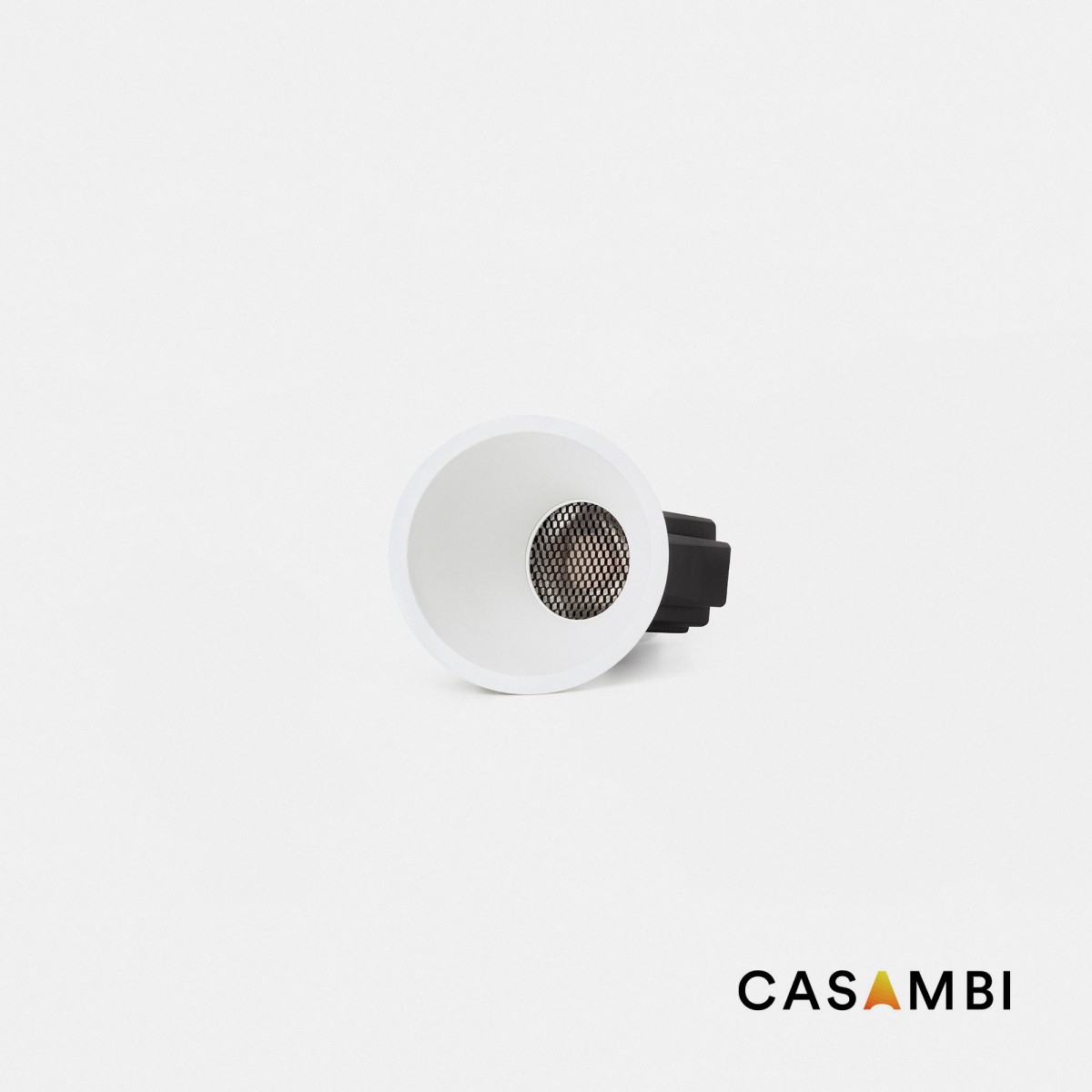 Tulipa Белый встраиваемый точечный светильник ASIM 7Вт 24° 3000K CRI90 Casambi
