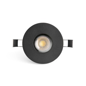 NIVA Встраиваемый светильник FIJO IP65 черный 1xGU10 MR16