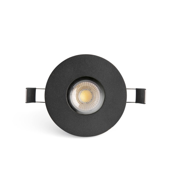 NIVA Встраиваемый светильник FIJO IP65 черный 1xGU10 MR16