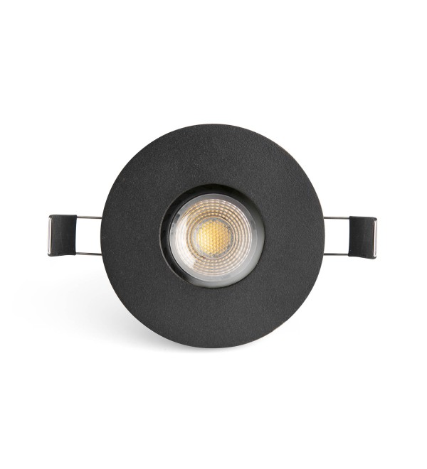 NIVA Встраиваемый светильник FIJO IP65 черный 1xGU10 MR16
