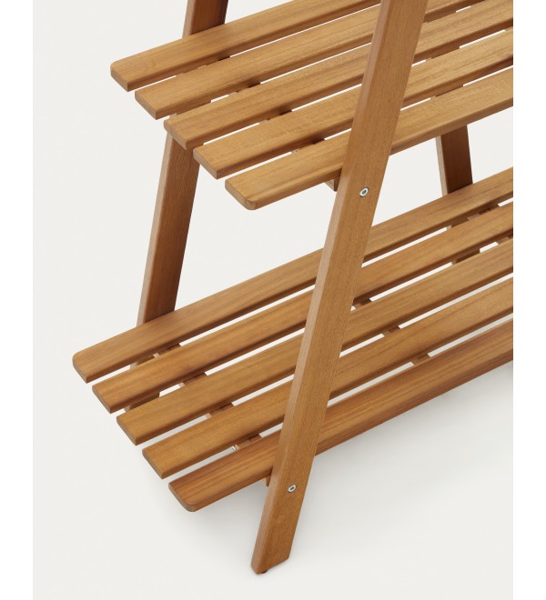 Victora Уличный стеллаж из массива акации 80 x 140 см