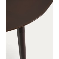 Уличный стол Erice из алюминия и закаленного стекла коричневого цвета, 180 x 90 см