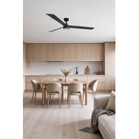 Потолочный вентилятор CRUISER XL Ш1600mm черный 3 PALAS 18W LED CCT DIM