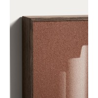 Абстрактная картина Imaro в оранжевых тонах, 35 x 50 см