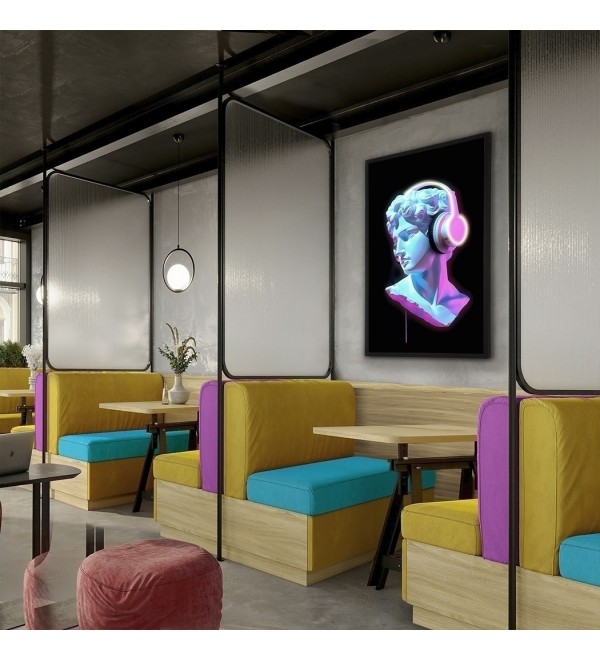 Картина Busto COLOR LED 80X120