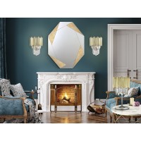 Бра Tiara 1L хром-золотой