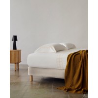 Основание кровати Ofelia со съемным чехлом бежевого цвета 180 x 200 см