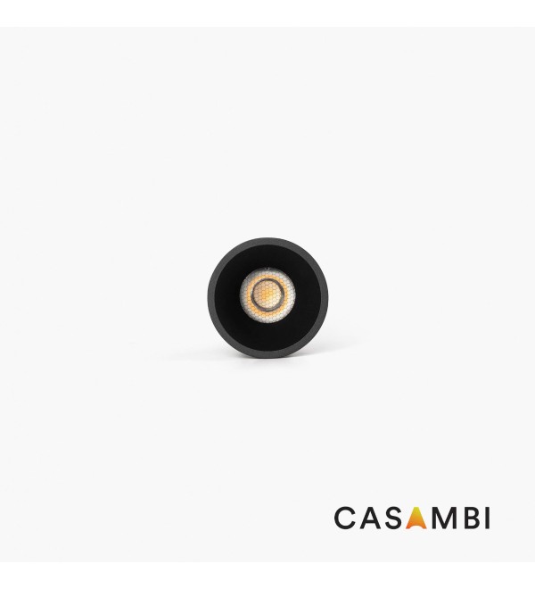 Встраиваемый светильник TULIPA DOWN SIM IP65 10W черный 24° 4000K CRI90 CASAMB