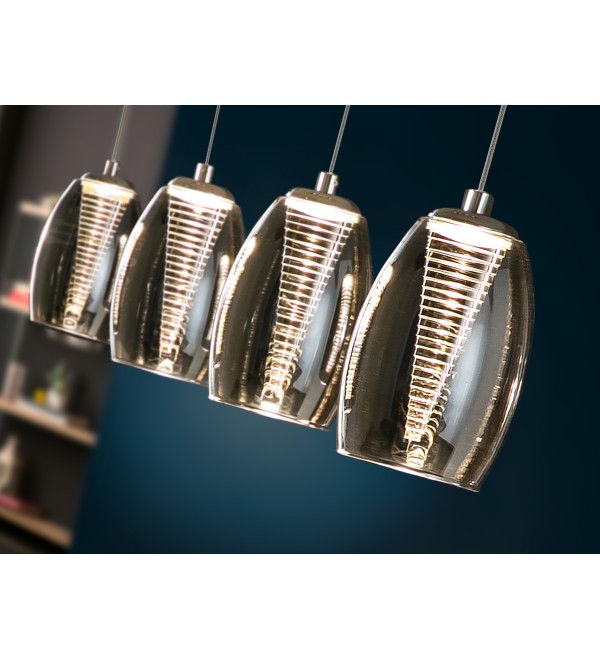 Подвесной светильник Nebula 4L LED хром