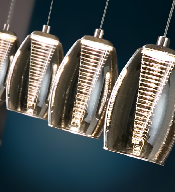 Подвесной светильник Nebula 4L LED хром
