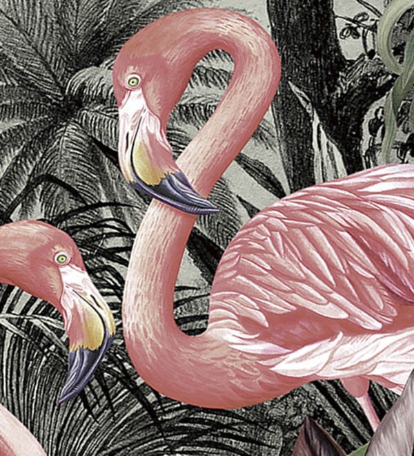 Фотография-триптих на стекле Flamencos 180x120