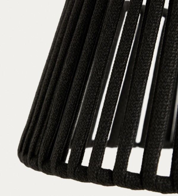 Абажур для подвесного светильника Aldet черный, Ø46 см