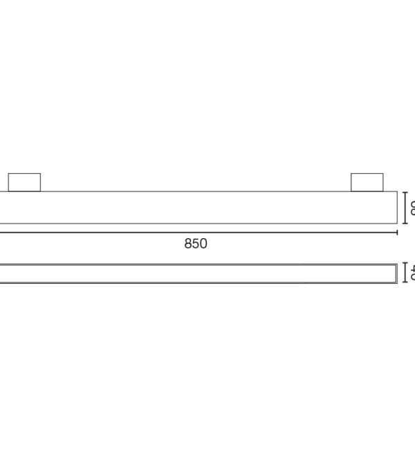 VIA EVO Трек 850 20W 4000K черный CASAMBI PRISM.
