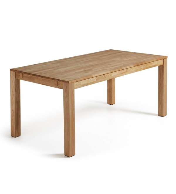 Стол Indra 140 (220) x90 дубовый
