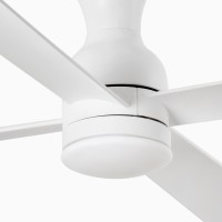 Потолочный вентилятор FRASER Ш1200MM белый 4 PALAS LED 16W TUYA