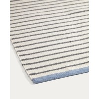 Коврик Catiana серый полосатый из PET 60 x 90
