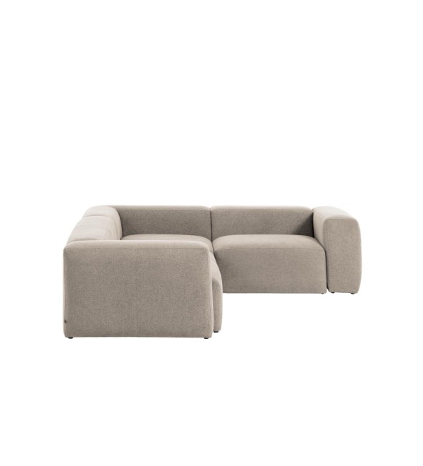 Угловой 4-х местный диван Blok 320 x 230 cm бежевый