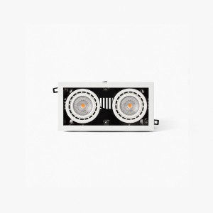 Nano Colin-2 встраиваемый светильник белый с рамкой 14-26W 4000K 20°