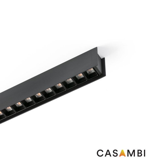 LUVA VISION Подвесной светильник 1120 16W 4000K черный CASAMBI