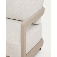 Комплект садовой мебели Nerano из алюминия цвета таупе