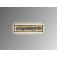 Настенный светильник Stone CCT- черный LED L60