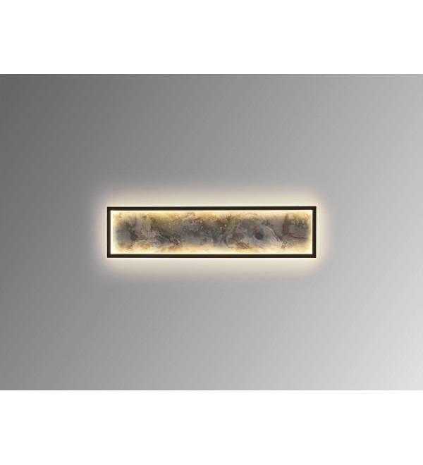 Настенный светильник Stone CCT- черный LED L60