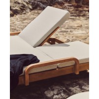 Двойной шезлонг Sonsaura из массива эвкалипта