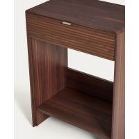 Буфет Norlen с ящиком и полкой из орехового шпона 60 x 81 см