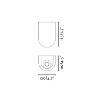 IGLU Ландшафтный светильник серый SMD LED 3W 3000K