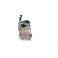 Кресло-реклайнер Mondrian Con Motor L-48, Base - Antracith Grey, ткань Mediterraneo S.6