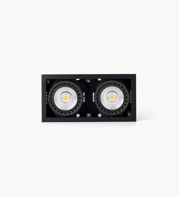 Встраиваемый светильник Mini Colin-2 черный LED FOOD 50W MEAT 20°