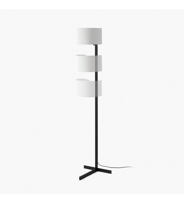 Торшер Stand Up черного и белого цвета E27 20W