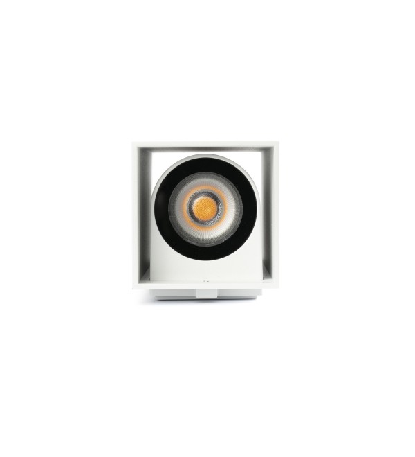 KOV Уличный настенный светильник белый LED 2x6W 2700K 23°/34°