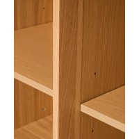 Комод Onix с отделкой из дубового шпона натурального оттенка, 150 x 80 см