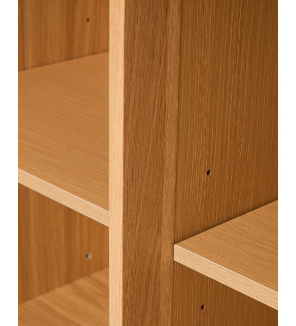 Комод Onix с отделкой из дубового шпона натурального оттенка, 150 x 80 см